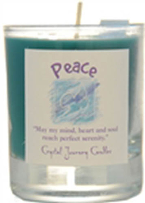 Peace Meditation Soy Votive Candle