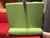 LOT o2 Lime Green Gunlocke Company Mid Century Modern Swivel Soft Seating Chairs