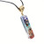 Chakra Healing Necklace With Adjustable Rope, Spiritual Yoga with stones