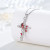 Cardinal Red Bird Cross Necklace For Women Girls or Family Death Offering