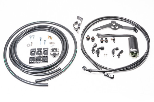 Radium Fuel Hanger Plumbing Kit, Stainless Filter ('08-21 WRX/STi)