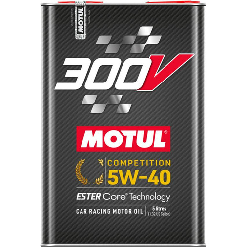 Motul 300V Competition Engine Oil (5W40, 2 Liters)