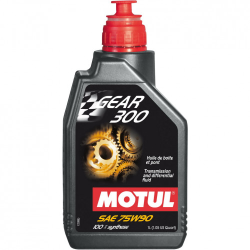 Motul Gear 300 Synthetic Gear Oil (75W90, 1 Liter)