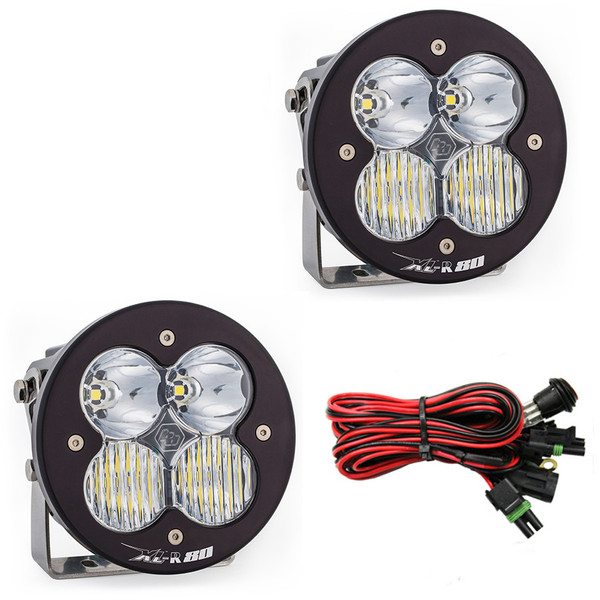 Baja Designs XL-R 80 LED Light Pods (Pair w/ Harness)