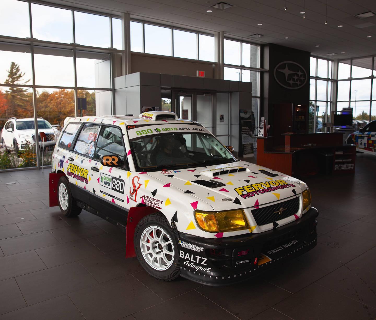fervor forester tc105x showroom