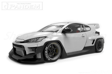 PANDEM GR YARIS (4BA) White ミニカー PANDEM GR YARIS (4BA) Silver