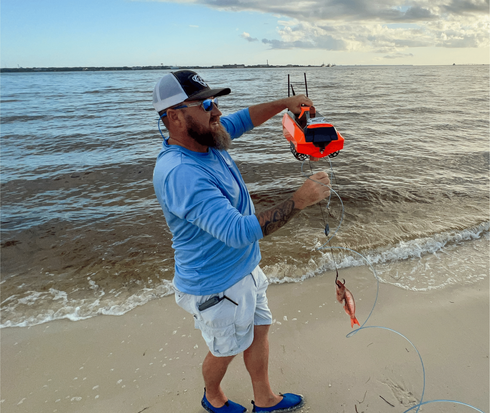 500 lb class RC Surfer/Smitty Shark Rig