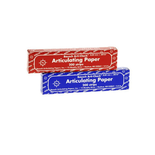 Bausch Articulating Paper Strips - 40 Micron