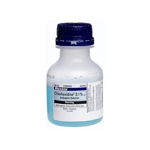 Baxter Chlorhexidine 0.1% Antiseptic Solution