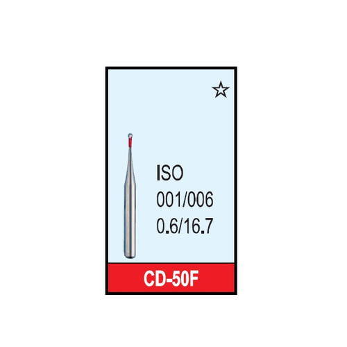 Mani Diamond Burs - Round, Fine (Paediatric)