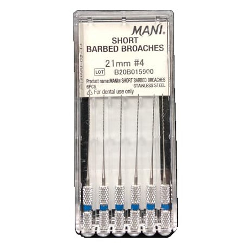 Mani Barbed Broaches - 21mm Mani Barbed Broaches - 21mm