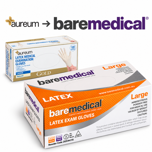 Aureum Nitrile Examination Gloves – Transitioning to baremedical