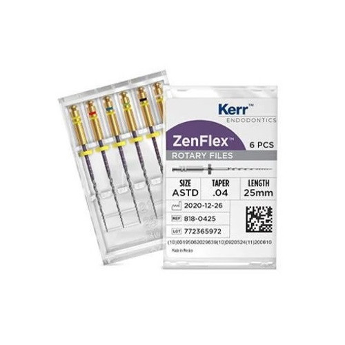 Kerr ZenFlex NiTi Rotary Shaping File - 0.06 Taper, 21mm