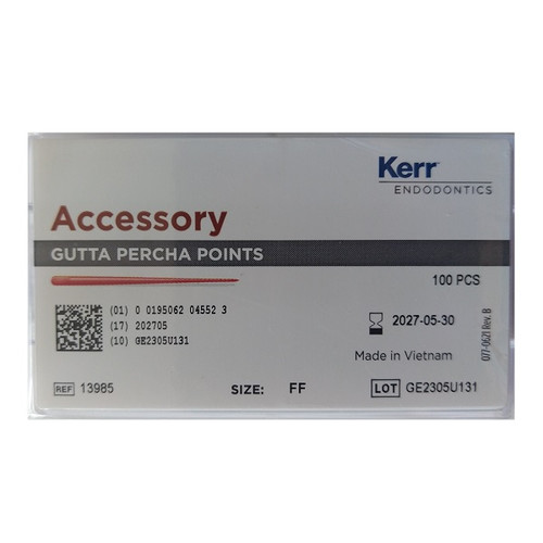 Kerr Accessory Gutta Percha Points