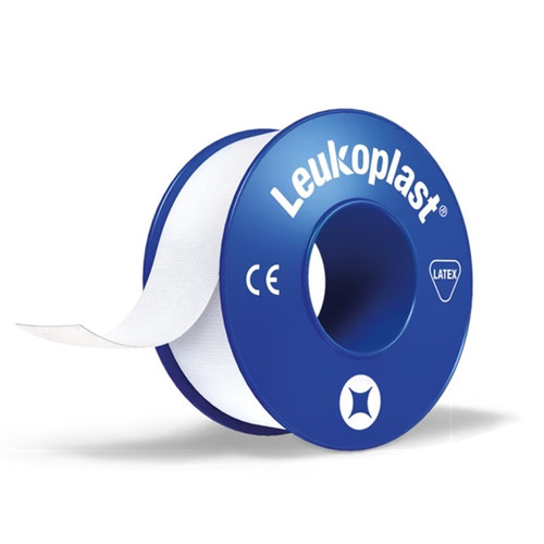 Leukoplast Waterproof Medical Tape, White - 5m