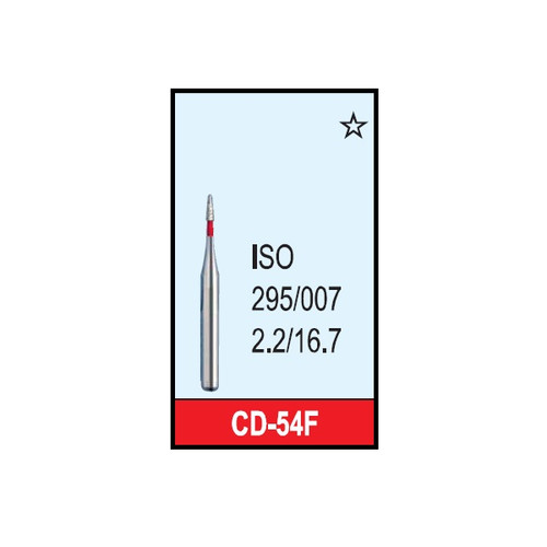 Mani Diamond Burs - Pear, Fine (Short Shank/Paediatric)