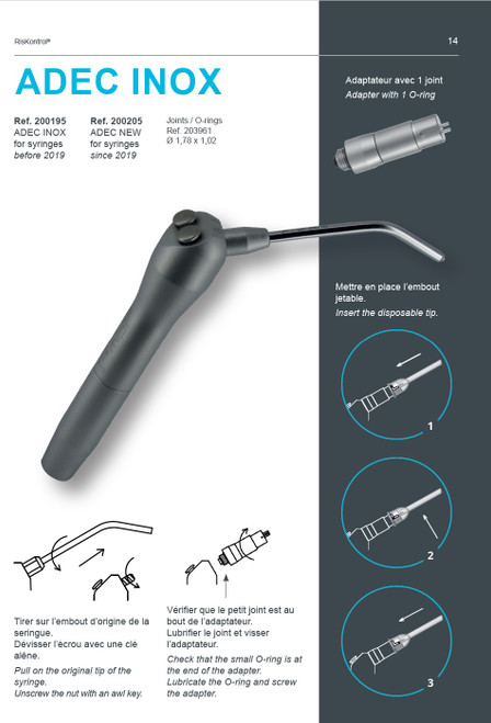 Acteon Riskontrol Adapter - Adec Inox Post 2019 - 200205