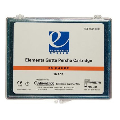 Kerr Elements Gutta Percha Cartridges - Silver - AHP Dental & Medical
