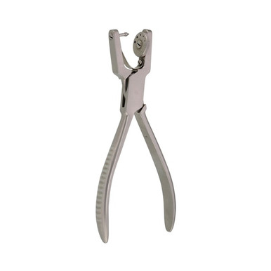 DDP Stainless Steel Rubber Dam Punch Plier Forceps For Dental Lab – Locking Ainsworth Style – New