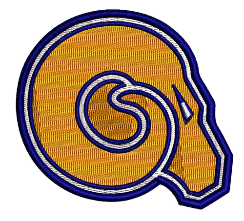 Albany State Rams Embroidered Patch