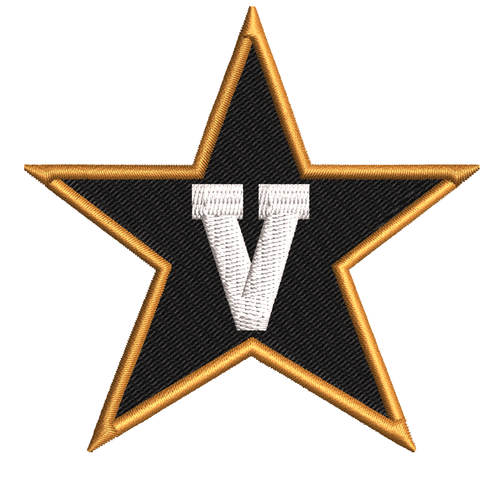 Vanderbilt Commodores Embroidered Patch