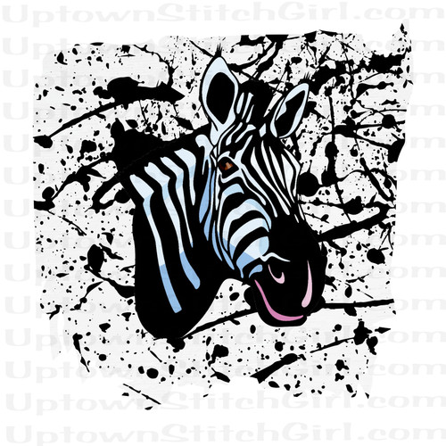 Wild Zebra Sublimation Design Download