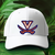 Virginia Cavaliers Embroidered Patch On White Cap