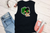 Yoga Pose Embroidered Patch On Tshirt
