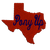 Texas Pony Up Embroidered Patch