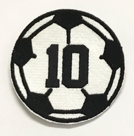 Custom Soccer Ball Embroidered Patch