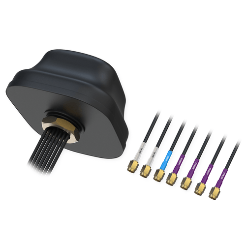 Teltonika 5G Combo MIMO Mobile/GNSS/WiFi Roof SMA Antenna – PR1KC640