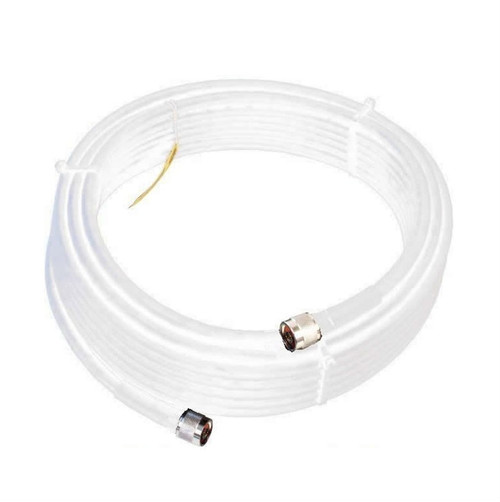 Wilson 952450 50-Foot WILSON400 Ultra Low-Loss Coaxial Cable Male-Male - White, main