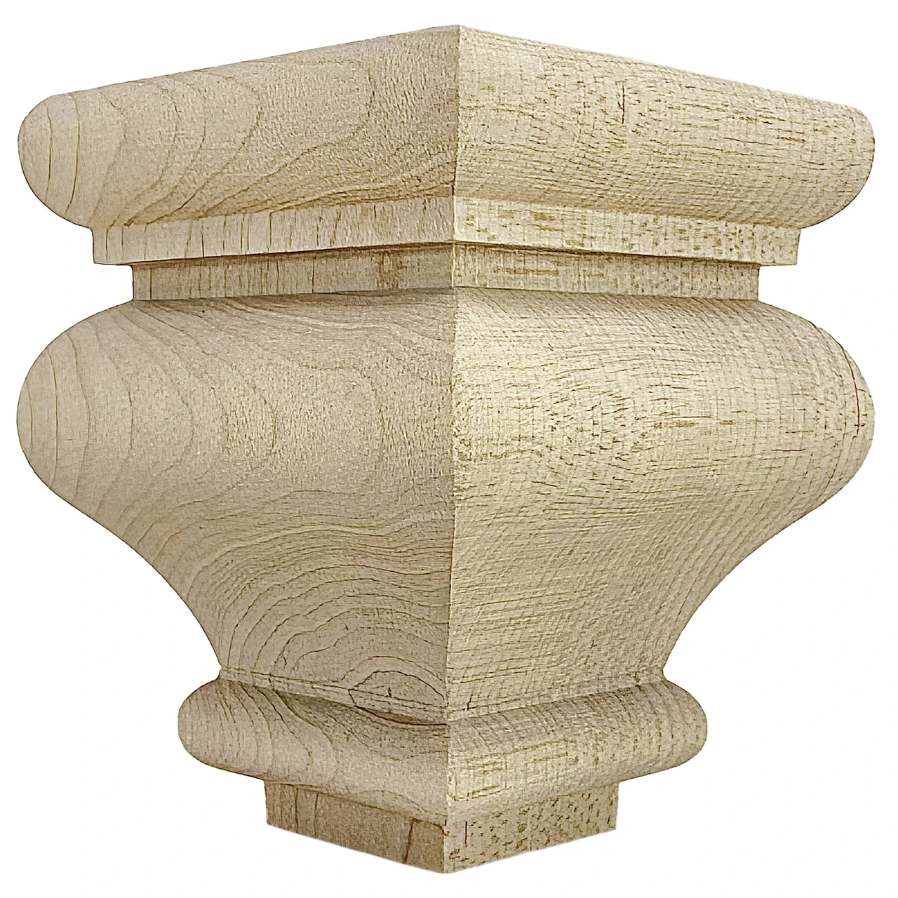 Square Wakefield Bun Foot - 2 1/2 " Tall x 3 3/8" Wide - Highland Manor ...