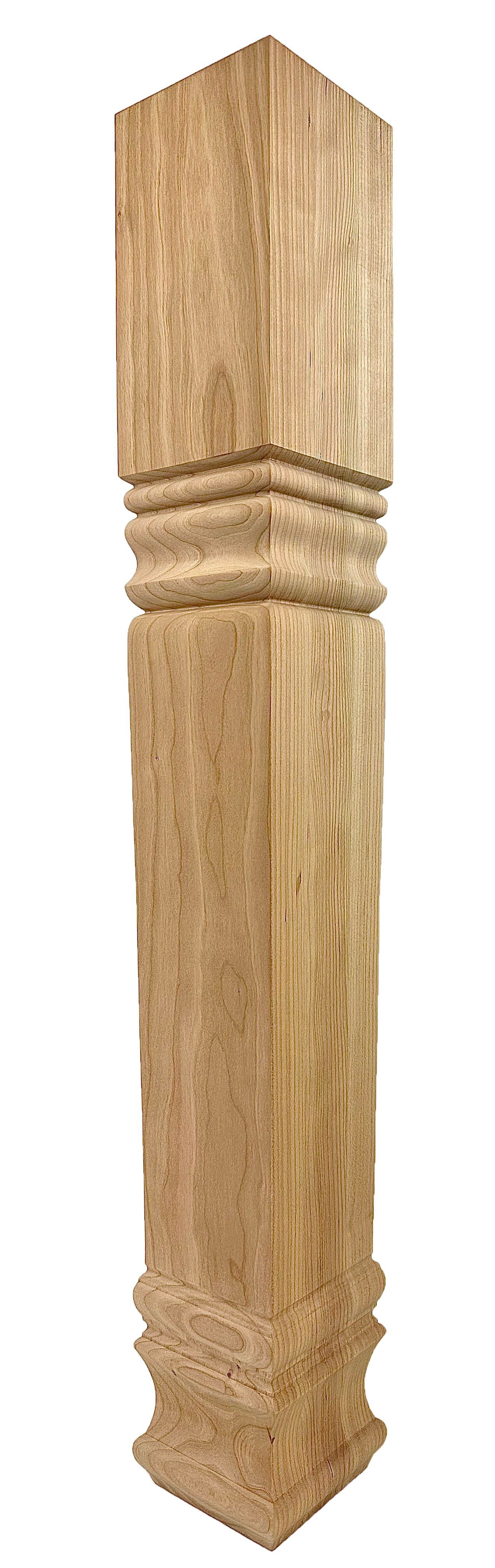 Massive Farmhouse Stretcher Island Leg - 35 1/2" Tall x 5" Wide ...