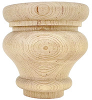 Cypress Bun Foot - 3" Tall x 2 7/8" Wide