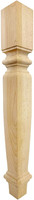 Square Countryside Dining Table Leg - 29" Tall x 3 1/2" Wide