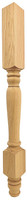 Narrow Tavern Island Leg - 34 1/2" Tall  x 3" Wide