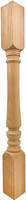 Narrow Mayflower Island Leg - 34 1/2" Tall x 3" Wide