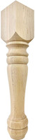 Heirloom End Table Leg - 21" Tall x 4" Wide