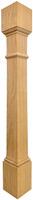 Square Highlander Island Leg - 34 1/2" Tall x 4" Wide
