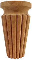 Cascadia Reeded Bun Foot 5 3/4" Tall x 3 5/16" Wide