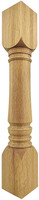Massive Mayflower Island Leg - 35 1/2" Tall x 5" Wide