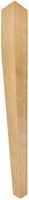 2 Sided Tapered Island Leg - 35 1/2" Tall x 3 1/2" Wide 