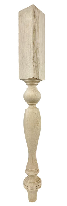 Leeds Island Leg - 34 1/2" Tall x 3 1/2" Wide