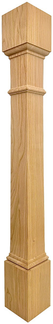 Square Highlander Island Leg - 34 1/2" Tall x 4" Wide