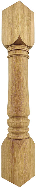 Massive Mayflower Island Leg - 35 1/2" Tall x 5" Wide