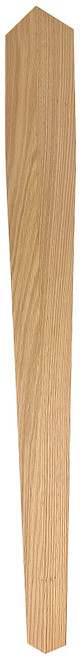 Narrow 2 Sided Tapered Island Leg - 35 1/2" Tall x 3" Wide