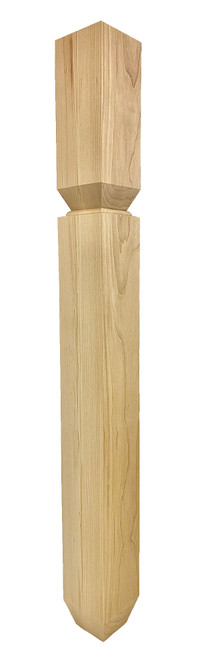Square Osprey Island Leg - 35 1/2" Tall x 3 1/2" Wide