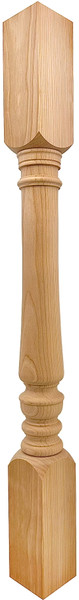 Narrow Mayflower Island Leg - 34 1/2" Tall x 3" Wide