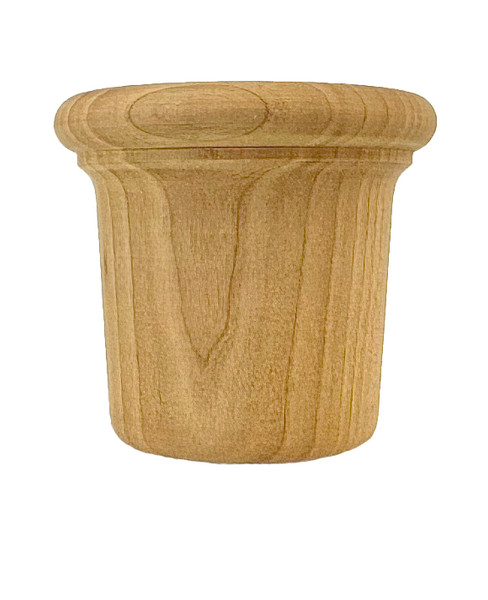 Woodhouse Bun Foot 2 5/8" Tall x 2 7/8" Wide